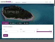 Tablet Screenshot of careerbreak.com